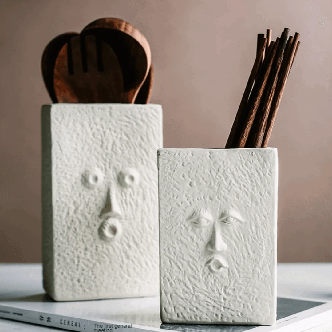 Ceramic Utensil Holder -