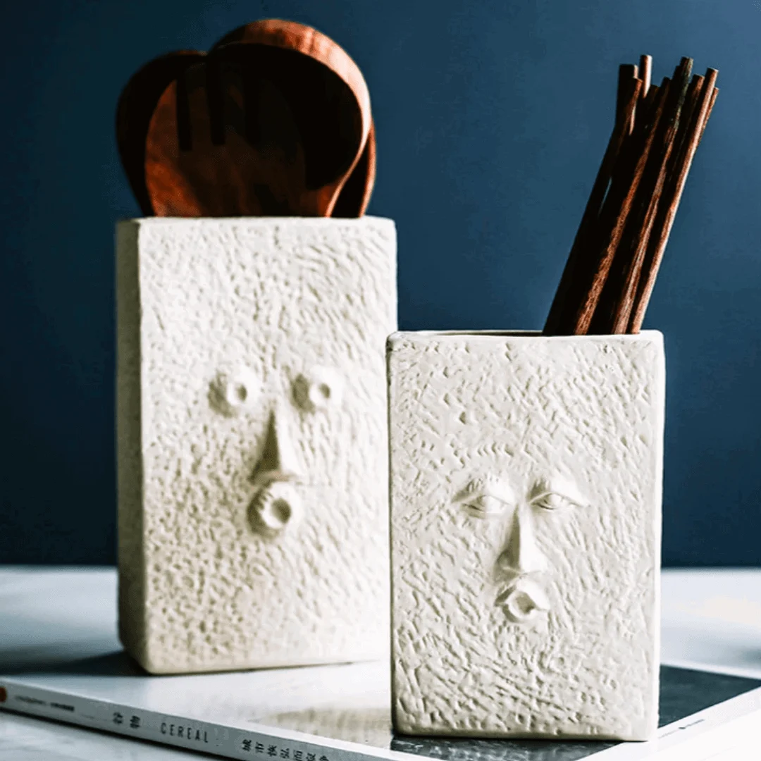 Ceramic Utensil Holder -