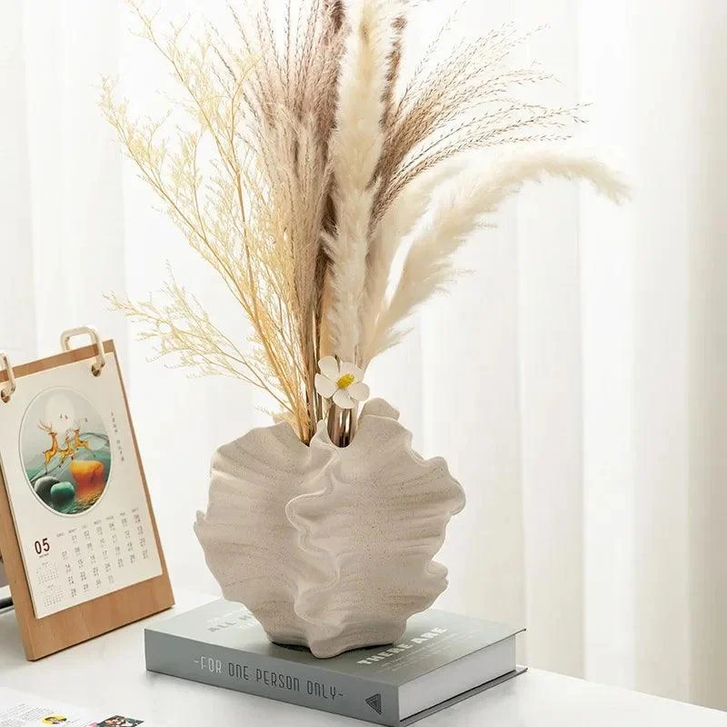 Ceramic Vase | Beautiful for flowers or plumes -  - #tag1#