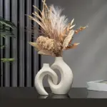 Ceramic_Vase_Set_Atmospheric_vase_for_flowers_or_plumes_-_-_tag1_-4176885 Ceramic Vase Set Atmospheric vase for flowers or plumes tag1