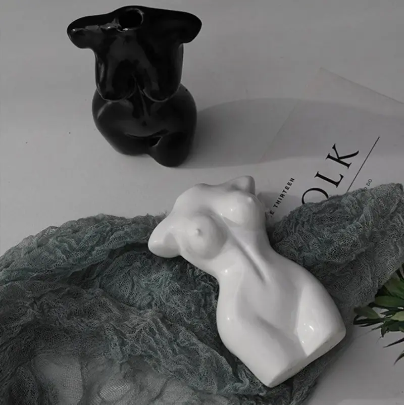 Ceramic Venus Body Vase tag1
