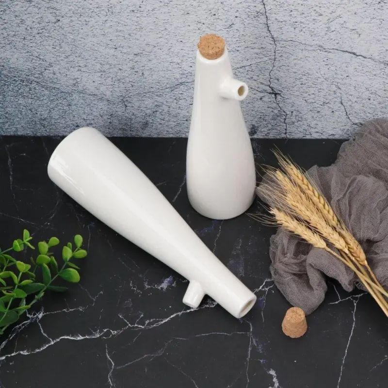 Ceramic Vinegar and Oil Bottles
