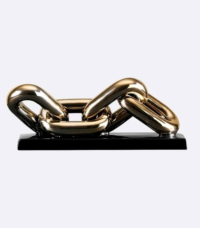 Chain Sculpture Desk Object Porcelain -  - #tag1#