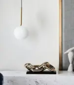 Chain Sculpture Desk Object Porcelain tag1