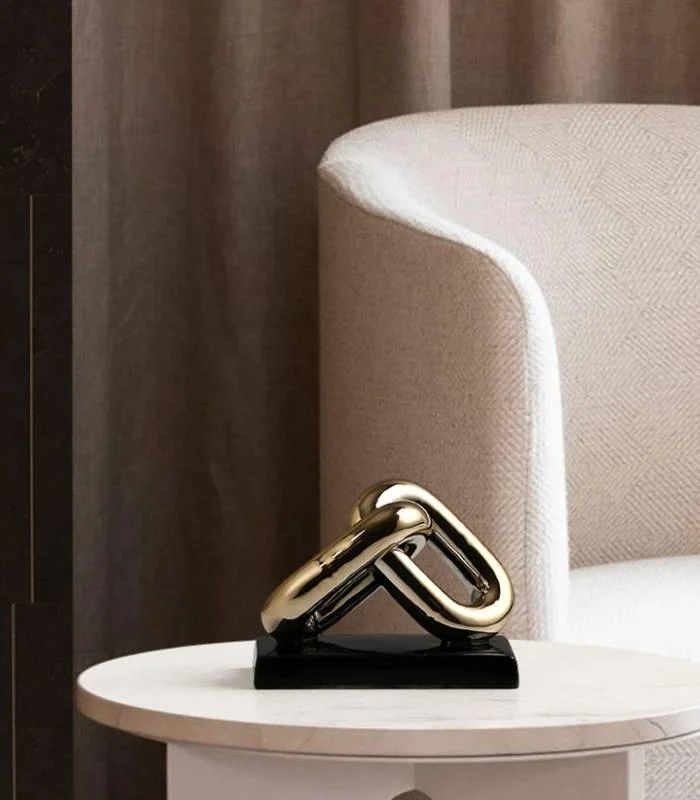 Chain Sculpture Desk Object Porcelain -  - #tag1#