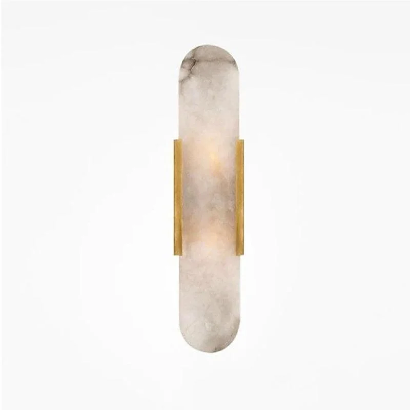 Chan LED Wall Lamp Black/Gold - Dining Room/Bedroom - Metal/Dolomite -  - #tag1#