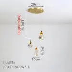 Chandelier Lighting K9 LED
