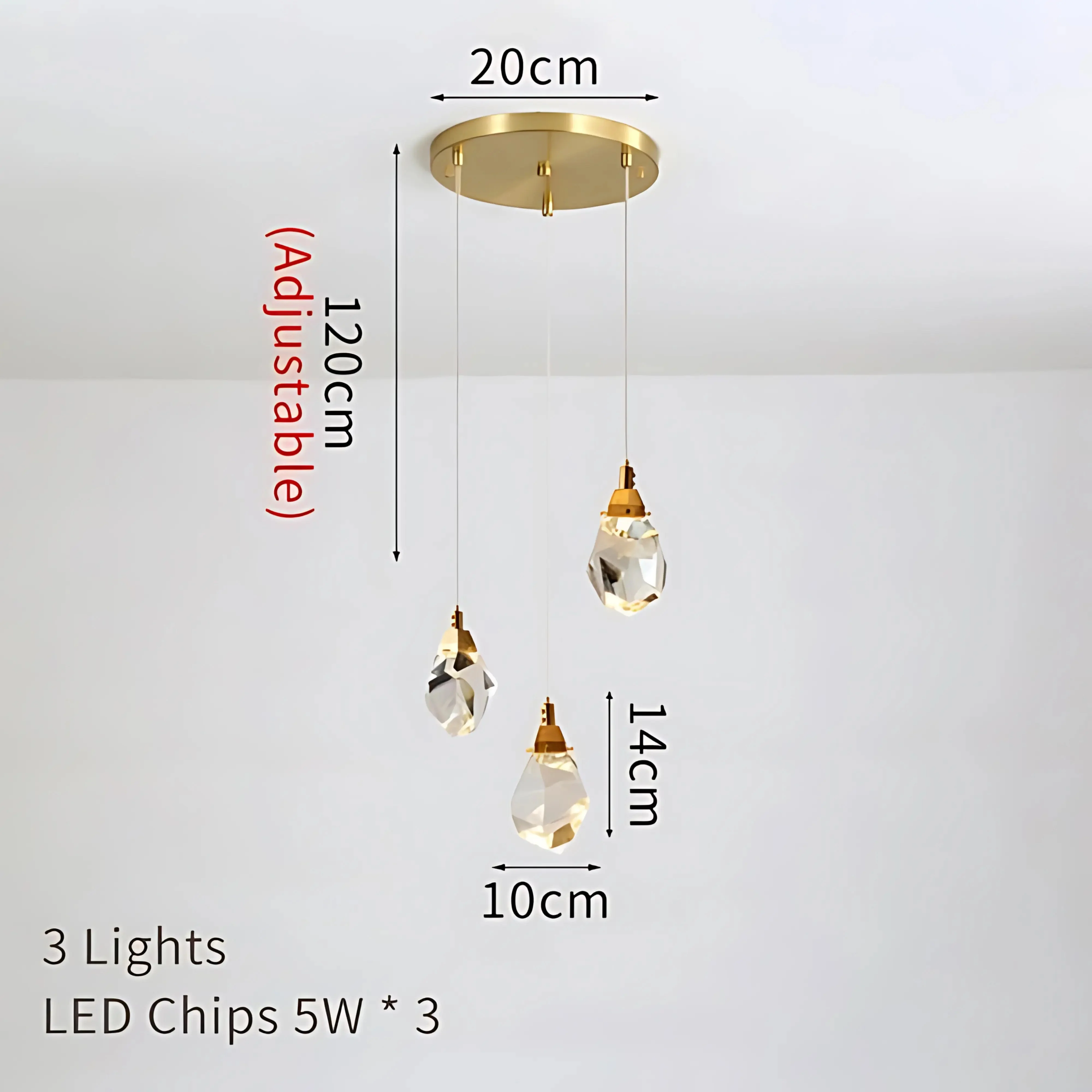 Chandelier Lighting K9 Led 14