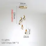 Chandelier Lighting K9 LED