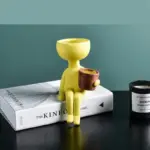 Character Portrait Flower Pot