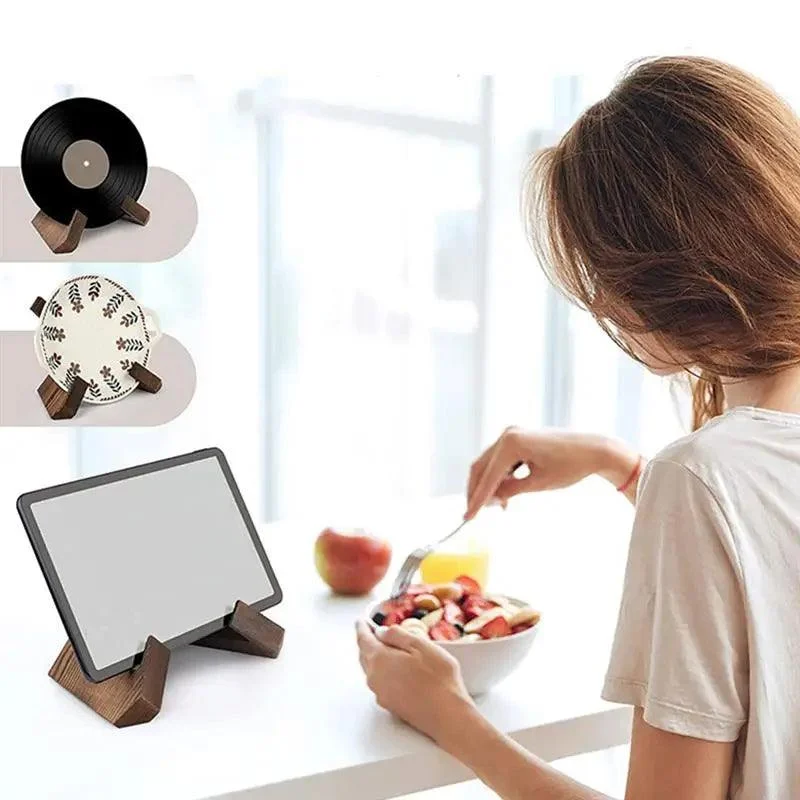 CharcoalStand | Robust wooden display for cookbooks -  - #tag1#