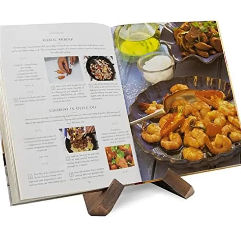 CharcoalStand | Robust wooden display for cookbooks -  - #tag1#