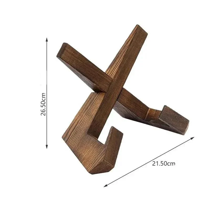 CharcoalStand | Robust wooden display for cookbooks -  - #tag1#