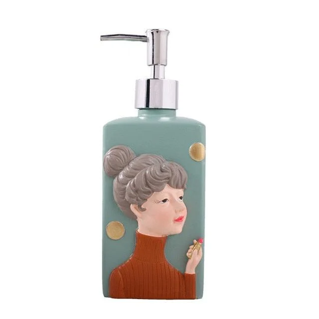 Charming Girl Refillable Hand Sanitizer Bottle -