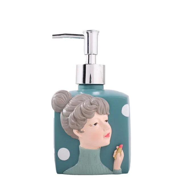 Charming Girl Refillable Hand Sanitizer Bottle -