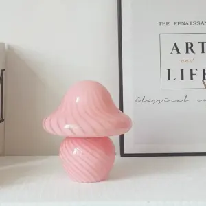 Charming Vintage Baby Mushroom Lamp