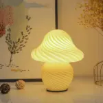 Charming Vintage Baby Mushroom Lamp