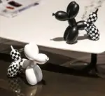 Checked_balloon_dog_ornament_-_-4154910 Checked balloon dog ornament