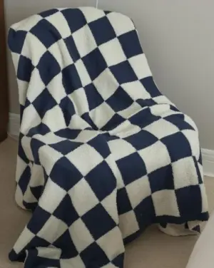 Checkerboard  Blanket