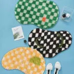 Checkered Jelly Bean Mat tag1