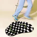 Checkered Jelly Bean Mat tag1