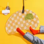 Checkered Jelly Bean Mat tag1