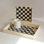 Checkered_Marble_Decorative_Tray_-_-4155390 Checkered Marble Decorative Tray
