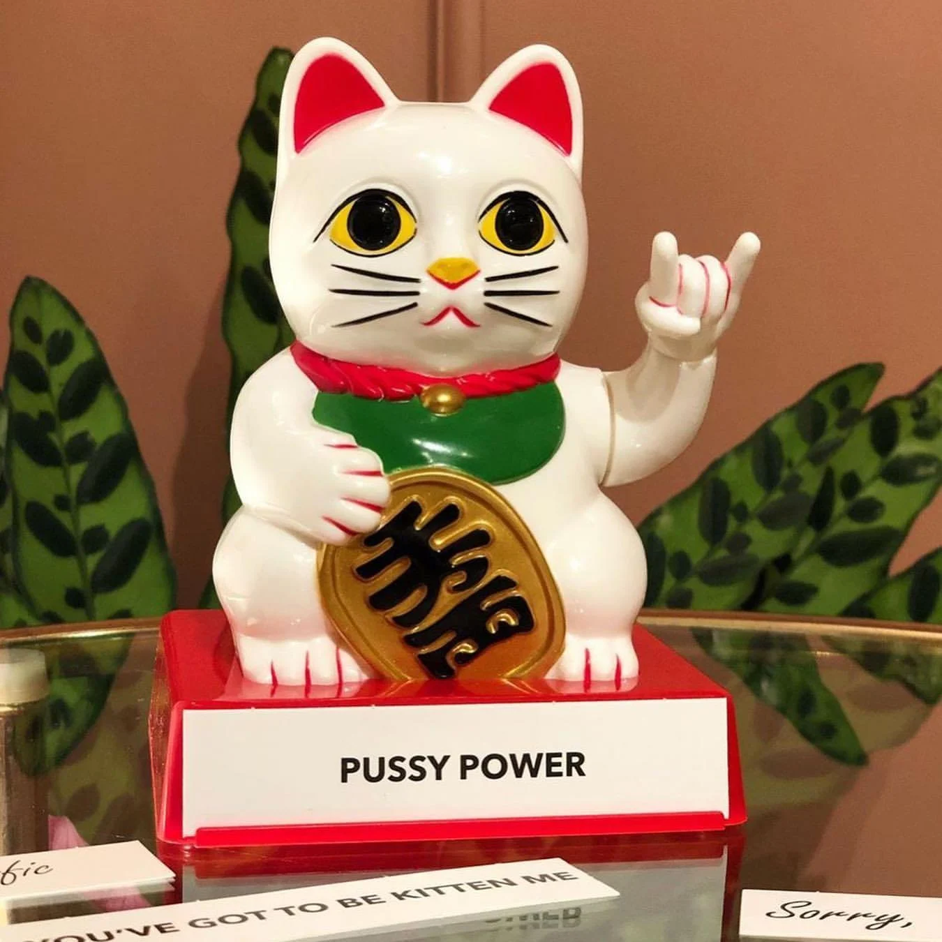 Cheeky Fortune Lucky Cat Display Stand -  - #tag1#