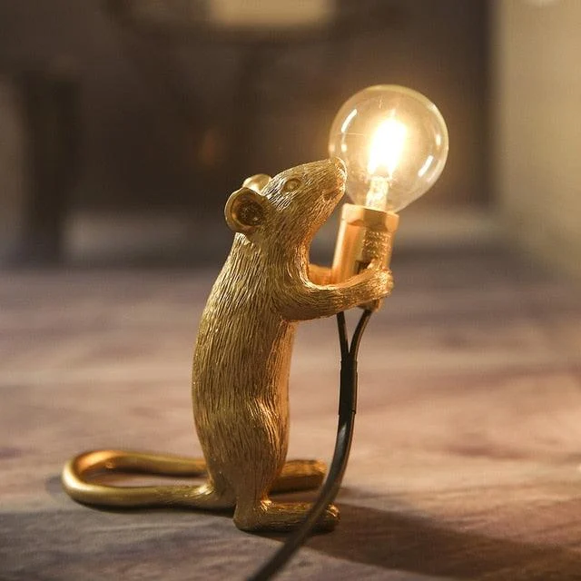 Cheeky Mouse - Creative and unique table or cabinet lamp -  - #tag1#