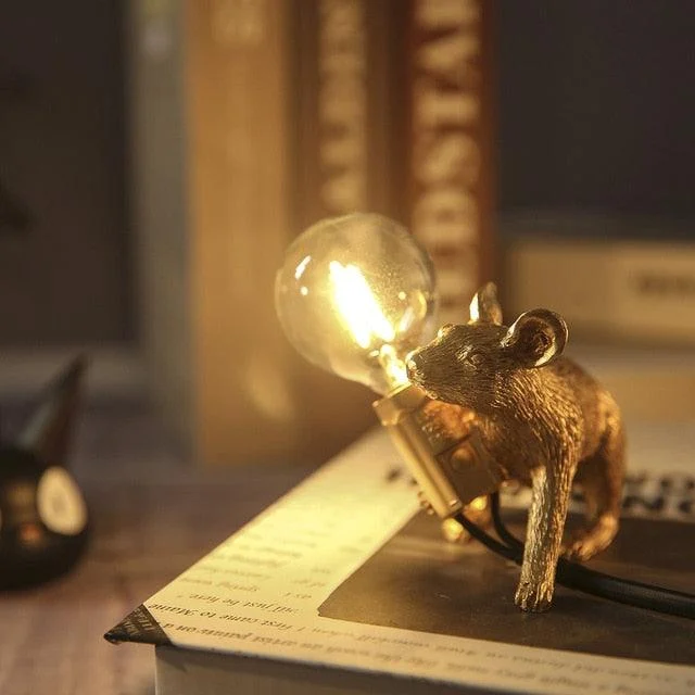Cheeky Mouse - Creative and unique table or cabinet lamp -  - #tag1#