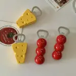 Cheese Tomato Shape Beer Bottle Opener tag1
