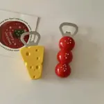 Cheese Tomato Shape Beer Bottle Opener tag1