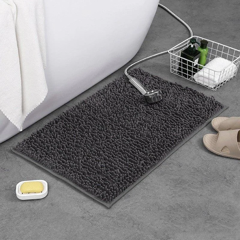 Chenille Bathroom Mats -