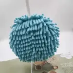 Chenille Hand Towels Hand Towel Ball with Hanging Loops Microfiber Towels