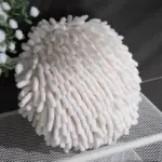 Chenille Hand Towels Hand Towel Ball with Hanging Loops Microfiber Towels