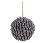 Chenille Hand Towels Hand Towel Ball with Hanging Loops Microfiber Towels