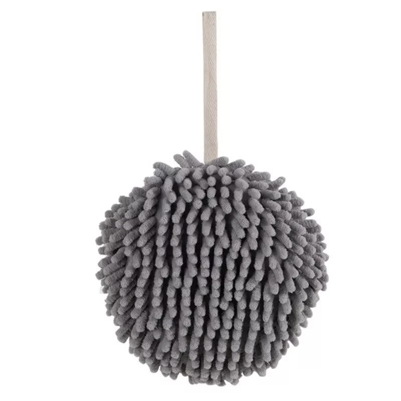 Chenille Hand Towels Hand Towel Ball with Hanging Loops-Microfiber Towels -
