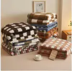 Chenille Knit Blanket Cozy Elegance for Couch or Bed