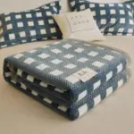 Chenille Knit Blanket Cozy Elegance for Couch or Bed