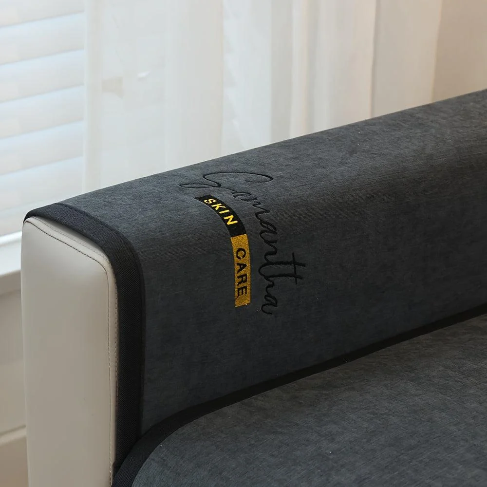 Chenille Sofa Slipcover, Non-slip Sofa Cover, Furniture Protector -  - #tag1#