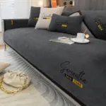 Chenille Sofa Slipcover Non slip Sofa Cover Furniture Protector tag1