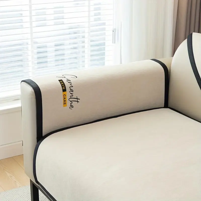 Chenille Sofa Slipcover Non slip Sofa Cover Furniture Protector tag1