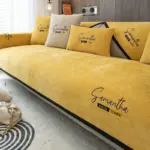 Chenille Sofa Slipcover Non slip Sofa Cover Furniture Protector tag1