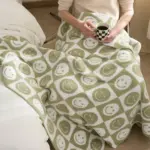 Chequered Smile Meme Pattern Checked Blanket tag1