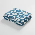Chequered Smile Meme Pattern Checked Blanket tag1
