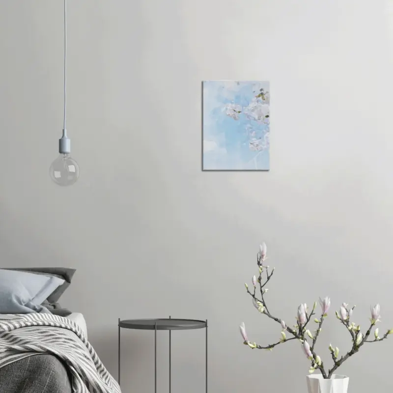 Cherry Blossom Canvas tag1