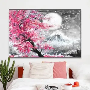 Cherry Blossom Landscape