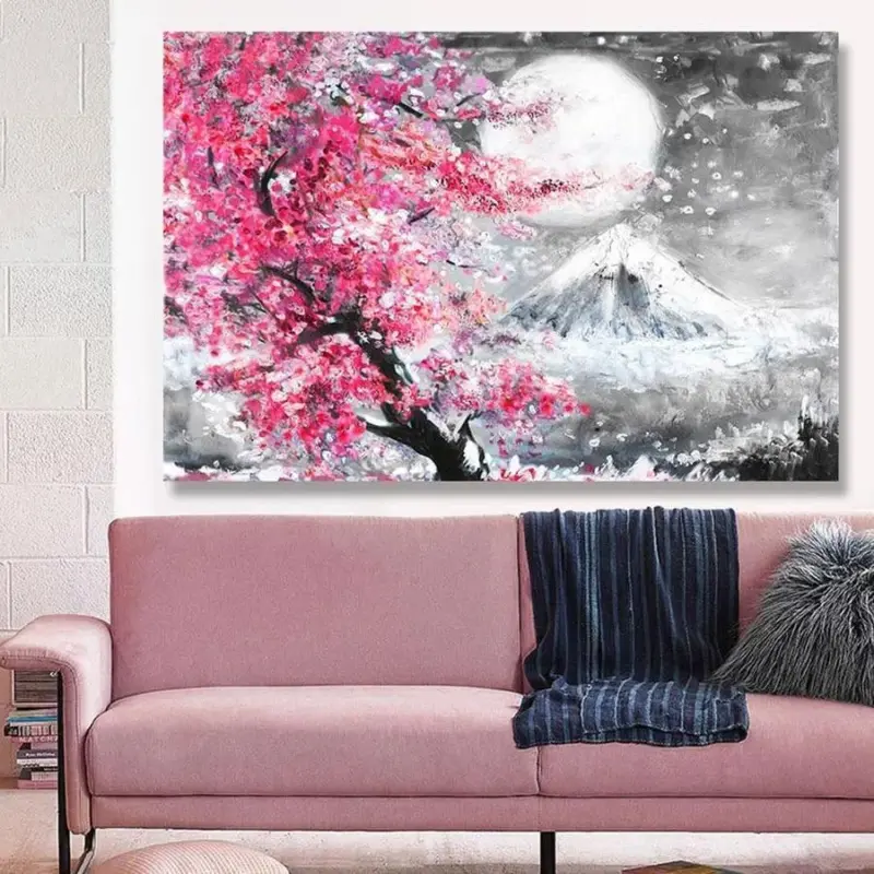 Cherry Blossom Landscape tag1
