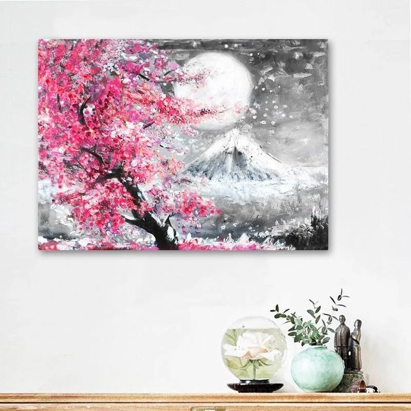 Cherry Blossom Landscape -  - #tag1#