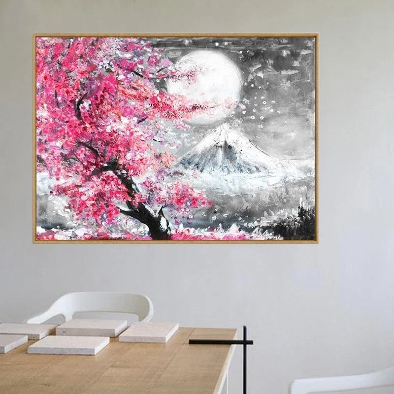 Cherry Blossom Landscape -  - #tag1#